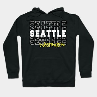 Seattle city Washington Seattle WA Hoodie